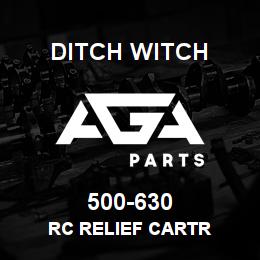 500-630 Ditch Witch RC RELIEF CARTR | AGA Parts