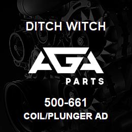 500-661 Ditch Witch COIL/PLUNGER AD | AGA Parts