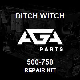 500-758 Ditch Witch REPAIR KIT | AGA Parts
