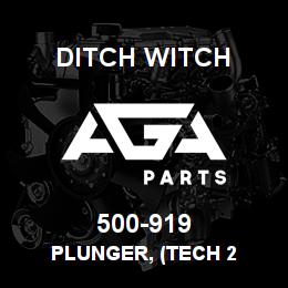 500-919 Ditch Witch PLUNGER, (TECH 2 | AGA Parts