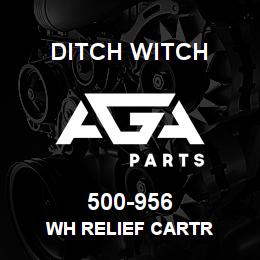 500-956 Ditch Witch WH RELIEF CARTR | AGA Parts