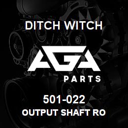 501-022 Ditch Witch OUTPUT SHAFT RO | AGA Parts