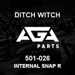 501-026 Ditch Witch INTERNAL SNAP R | AGA Parts