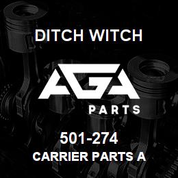 501-274 Ditch Witch CARRIER PARTS A | AGA Parts