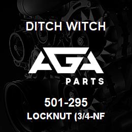 501-295 Ditch Witch LOCKNUT (3/4-NF | AGA Parts