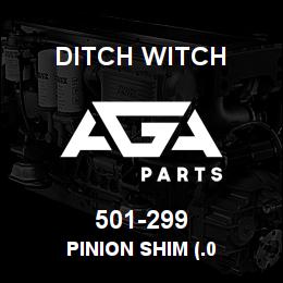 501-299 Ditch Witch PINION SHIM (.0 | AGA Parts