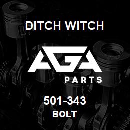 501-343 Ditch Witch BOLT | AGA Parts