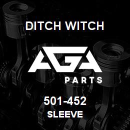 501-452 Ditch Witch SLEEVE | AGA Parts