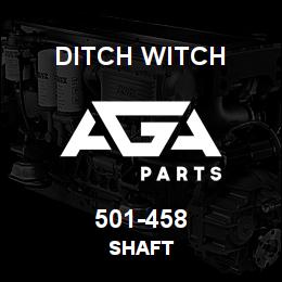 501-458 Ditch Witch SHAFT | AGA Parts