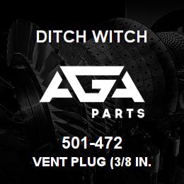 501-472 Ditch Witch VENT PLUG (3/8 IN. | AGA Parts