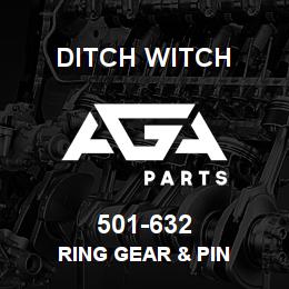 501-632 Ditch Witch RING GEAR & PIN | AGA Parts