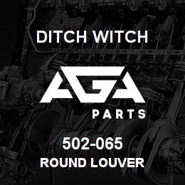 502-065 Ditch Witch ROUND LOUVER | AGA Parts