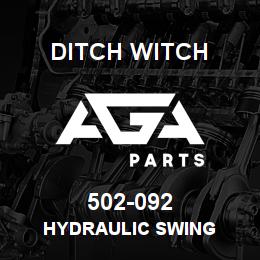 502-092 Ditch Witch HYDRAULIC SWING | AGA Parts