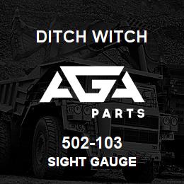 502-103 Ditch Witch SIGHT GAUGE | AGA Parts