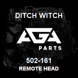 502-161 Ditch Witch REMOTE HEAD | AGA Parts
