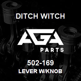 502-169 Ditch Witch LEVER W/KNOB | AGA Parts