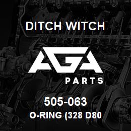505-063 Ditch Witch O-RING (328 D80 | AGA Parts