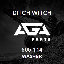 505-114 Ditch Witch WASHER | AGA Parts