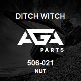 506-021 Ditch Witch NUT | AGA Parts