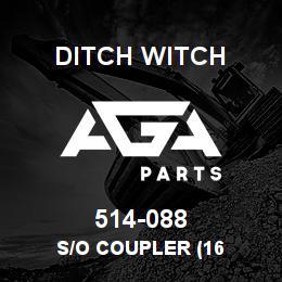 514-088 Ditch Witch S/O COUPLER (16 | AGA Parts