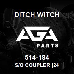 514-184 Ditch Witch S/O COUPLER (24 | AGA Parts