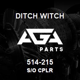514-215 Ditch Witch S/O CPLR | AGA Parts