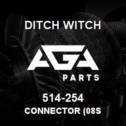 514-254 Ditch Witch CONNECTOR (08S | AGA Parts