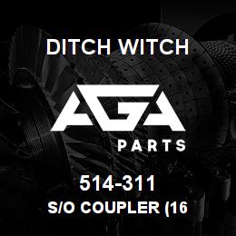 514-311 Ditch Witch S/O COUPLER (16 | AGA Parts