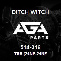 514-316 Ditch Witch TEE (24NF-24NF | AGA Parts
