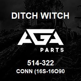 514-322 Ditch Witch CONN (16S-16O90 | AGA Parts