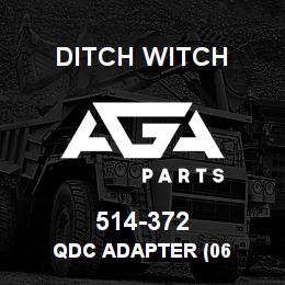 514-372 Ditch Witch QDC ADAPTER (06 | AGA Parts