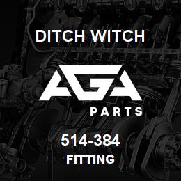 514-384 Ditch Witch FITTING | AGA Parts