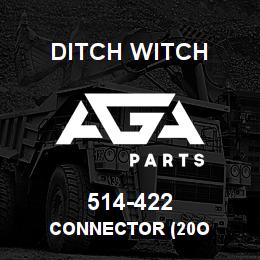 514-422 Ditch Witch CONNECTOR (20O | AGA Parts