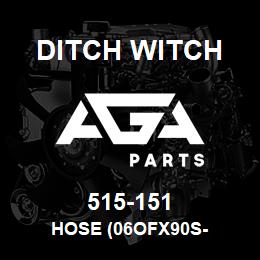 515-151 Ditch Witch HOSE (06OFX90S- | AGA Parts