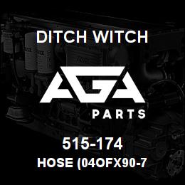 515-174 Ditch Witch HOSE (04OFX90-7 | AGA Parts