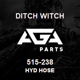 515-238 Ditch Witch HYD HOSE | AGA Parts