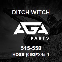 515-558 Ditch Witch HOSE (06OFX45-1 | AGA Parts