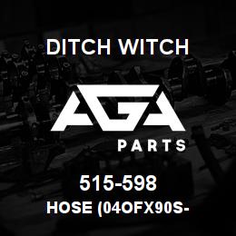 515-598 Ditch Witch HOSE (04OFX90S- | AGA Parts