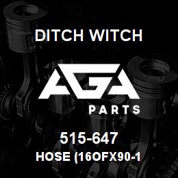 515-647 Ditch Witch HOSE (16OFX90-1 | AGA Parts
