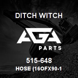 515-648 Ditch Witch HOSE (16OFX90-1 | AGA Parts