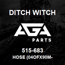 515-683 Ditch Witch HOSE (04OFX90M- | AGA Parts