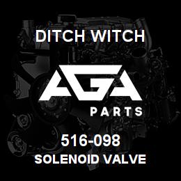 516-098 Ditch Witch SOLENOID VALVE | AGA Parts