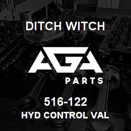 516-122 Ditch Witch HYD CONTROL VAL | AGA Parts
