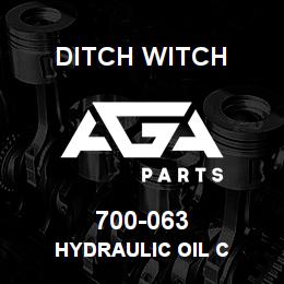 700-063 Ditch Witch HYDRAULIC OIL C | AGA Parts