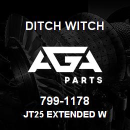 799-1178 Ditch Witch JT25 EXTENDED W | AGA Parts