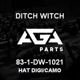 83-1-DW-1021 Ditch Witch HAT DIGI/CAMO | AGA Parts
