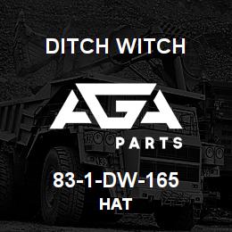83-1-DW-165 Ditch Witch HAT | AGA Parts