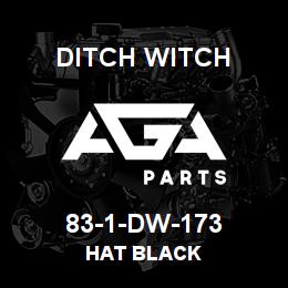 83-1-DW-173 Ditch Witch HAT BLACK | AGA Parts