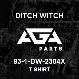 83-1-DW-2304X Ditch Witch T SHIRT | AGA Parts