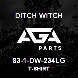 83-1-DW-234LG Ditch Witch T-SHIRT | AGA Parts